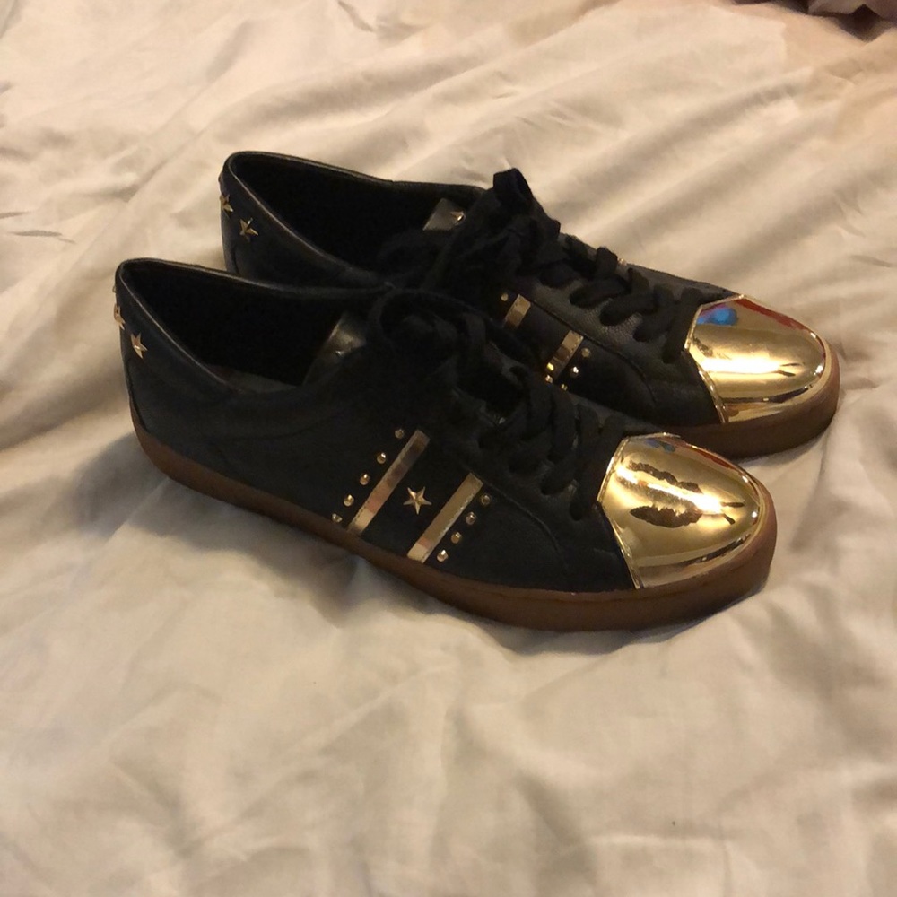 Michael Kors Mindy black and gold